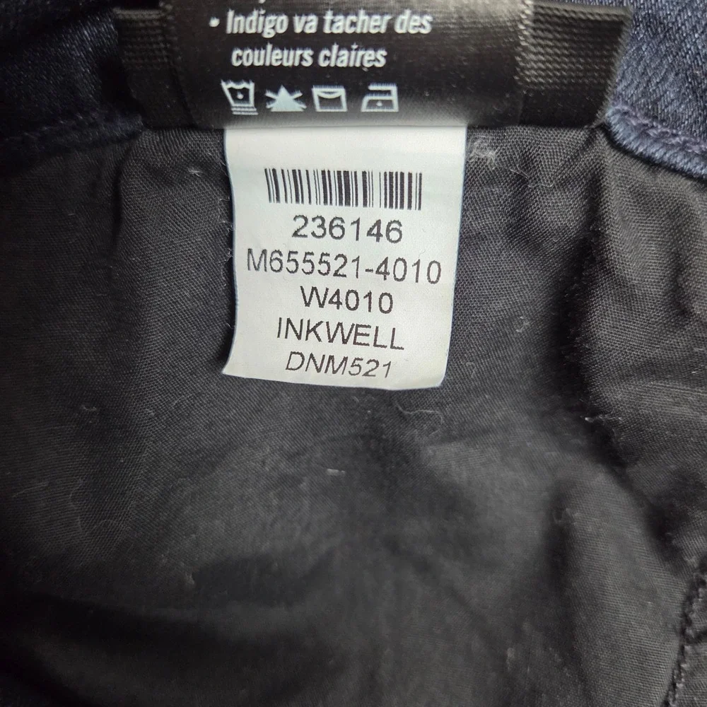 Paige Federal Jeans‎ Mens 31 x 30 Slim Straight Inkwell STRETCHED KNEE